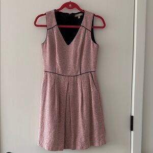 Banana Republic Pink and Black Mini Dress